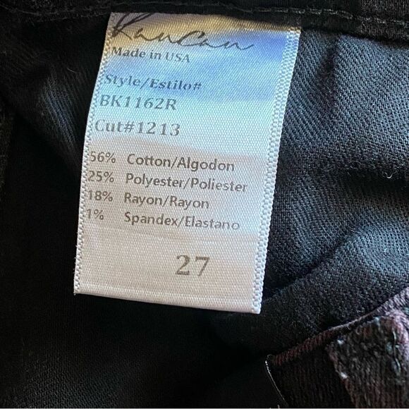 KanCan Jeans Skinny Fit Tie Dye Purple Black 27 Waist Festival - Picture 4 of 8